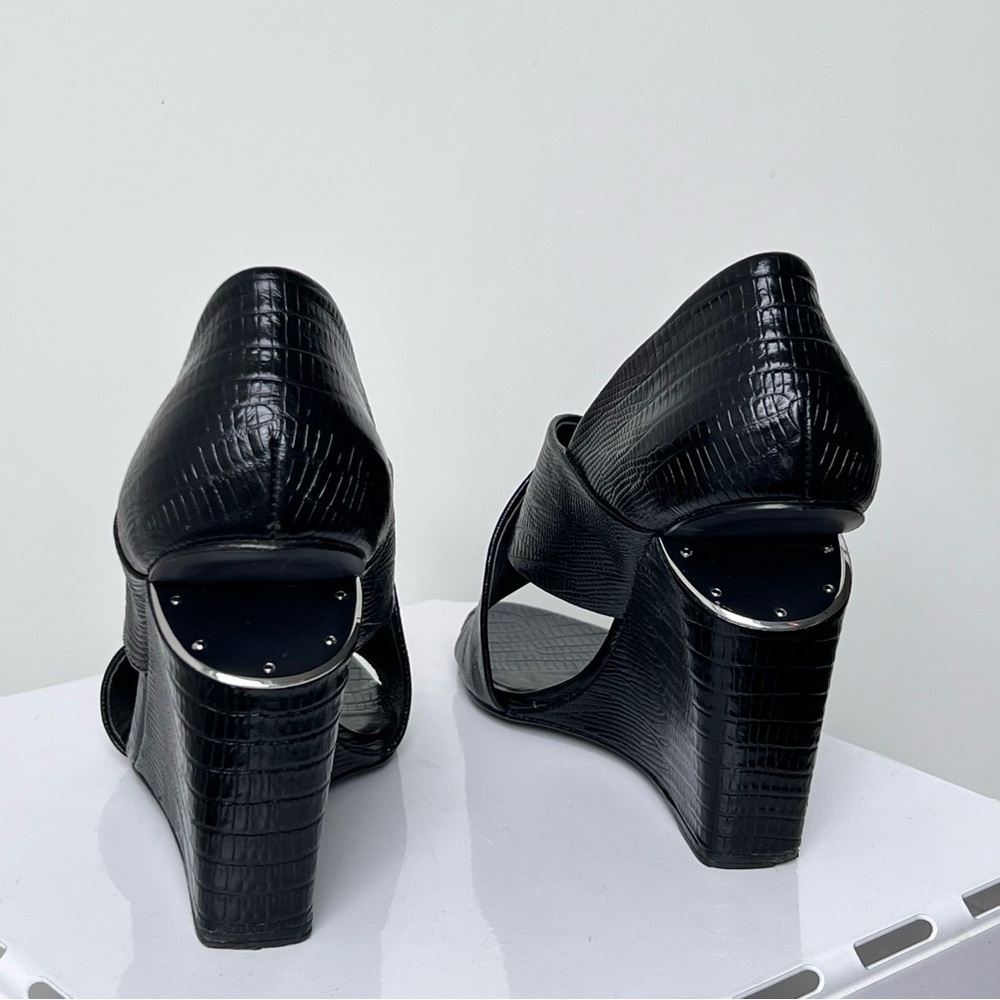 Alexander Wang Black cut out Wedge Heel - Picture 6 of 10